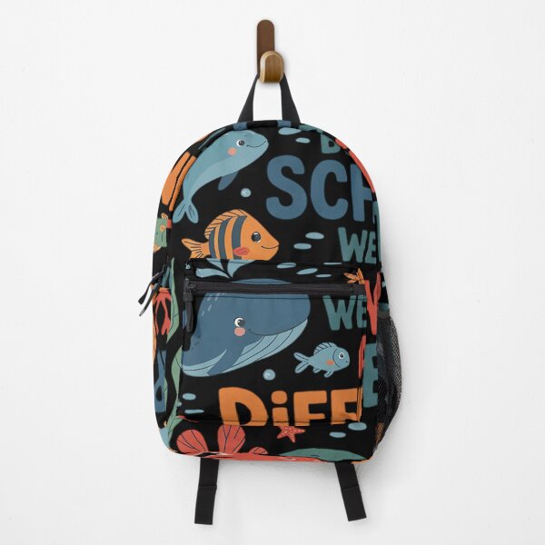 Item preview, We Are Different But In This School We All Swim Together Kid designed and sold by GGrizeldaRivas.