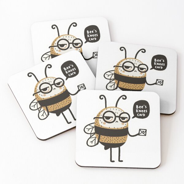 Item preview, Bee's knees card funny designed and sold by lliiaa1111.