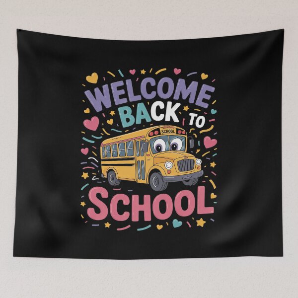 Item preview, Welcome Back To School Teacher Bus Driver For Men women kids  designed and sold by HuValverdeArt.