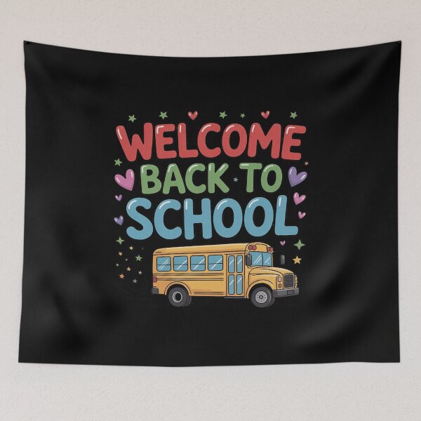 Item preview, Welcome Back To School Teacher Bus Driver For Men women kids1  designed and sold by HuValverdeArt.
