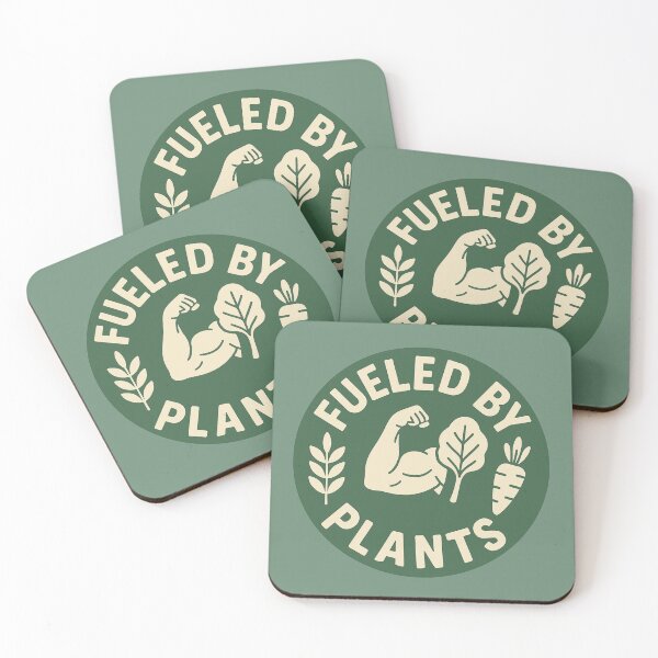 Item preview, Vegan Athlete Sticker – Fueled by Plants Design designed and sold by AlohaRxStudio.