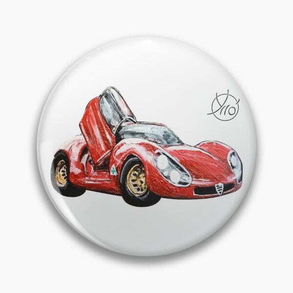 Item preview, Hand painted Alfa Romeo 33 Stradale designed and sold by Yrro'.