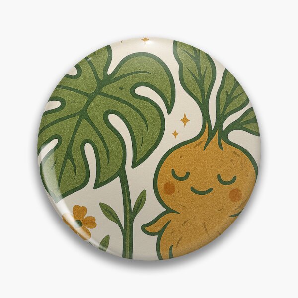 Item preview, Magical Monstera and Mandrake Botanical Sticker Design designed and sold by AlohaRxStudio.