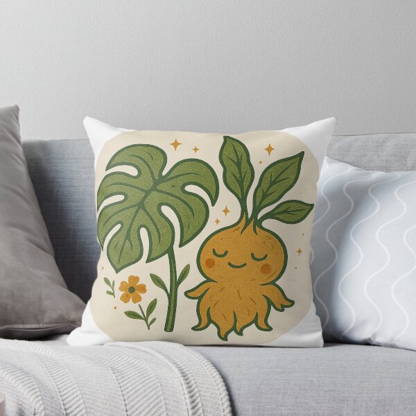 Item preview, Magical Monstera and Mandrake Botanical Sticker Design designed and sold by AlohaRxStudio.