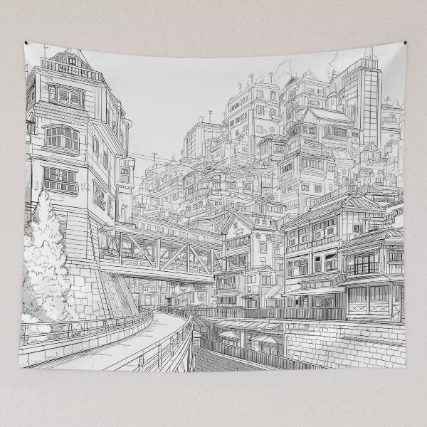 Item preview, Urban Dreamland Sketch designed and sold by Venon28.