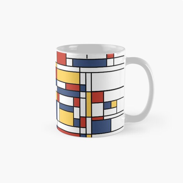 Artikelvorschau, Mondrian De Stijl-Muster entworfen und verkauft von thepixelgarden.