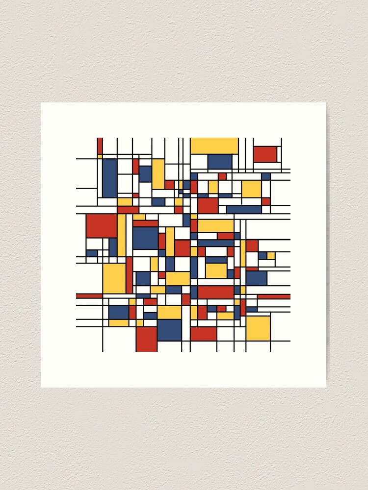 アート・デザイン・音楽 Mondrian Piet Mondrian Art Famous Abstract Art Mondrian Wall Art