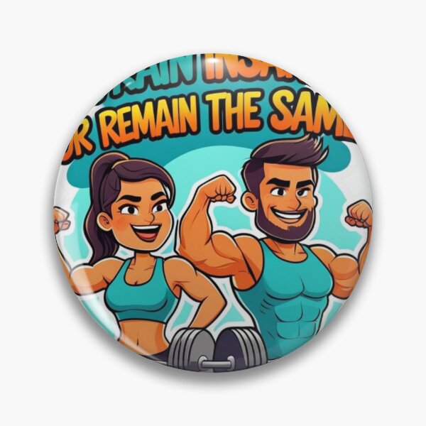 Item preview, Train Insane or Remain the Same – Motivational Gym Quote Design designed and sold by LOLbySA.