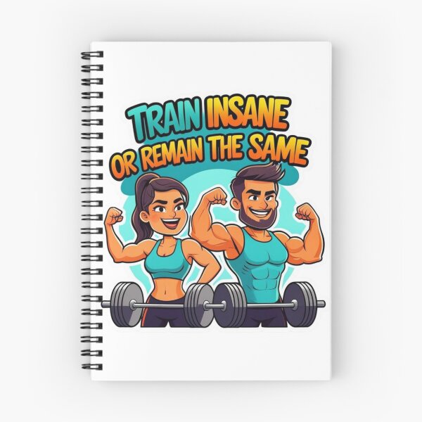 Item preview, Train Insane or Remain the Same – Motivational Gym Quote Design designed and sold by LOLbySA.