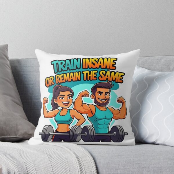 Item preview, Train Insane or Remain the Same – Motivational Gym Quote Design designed and sold by LOLbySA.