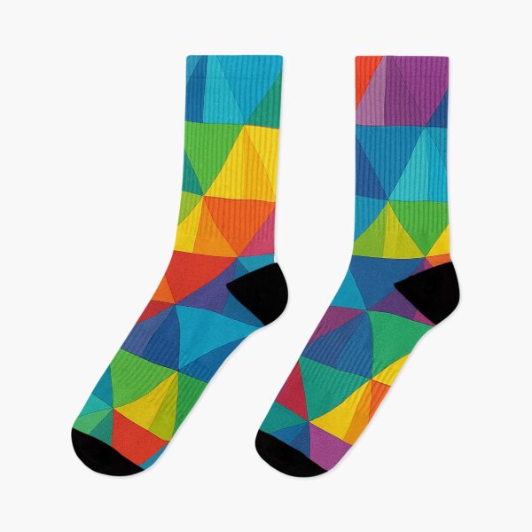 Item preview, Radiant triangular grid in color designed and sold by Sigtrix.