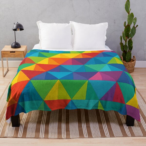 Item preview, Radiant triangular grid in color designed and sold by Sigtrix.