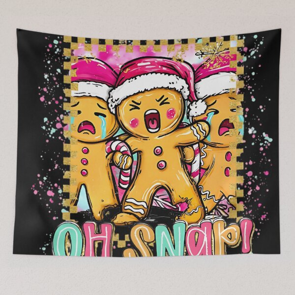 Item preview, Oh Snap! Funny Gingerbread Christmas Design designed and sold by dominiquebrm.