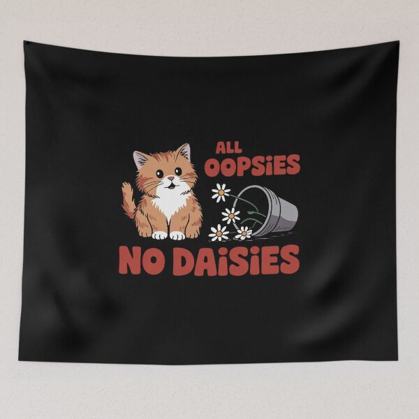 Item preview, All Oopsies, No Daisies, Unisex Garment-Dyed  designed and sold by HuValverdeArt.
