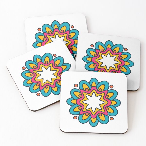 Item preview, Flower Mandala, Zentangle Art, Floral Mandala Green designed and sold by GoldenSunsetBloom.