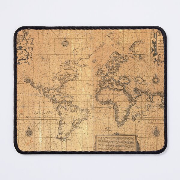 Item preview, Vintage Detailed Golden Colors World Map Poster designed and sold by easteuromaps.