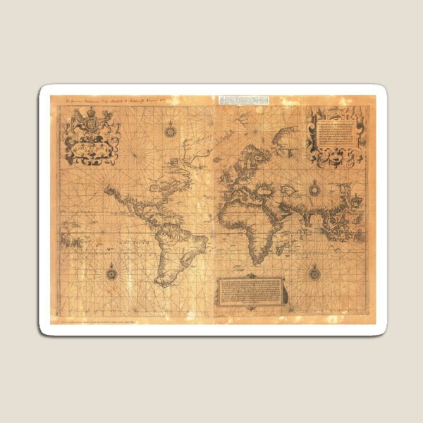 Item preview, Vintage Detailed Golden Colors World Map Poster designed and sold by easteuromaps.