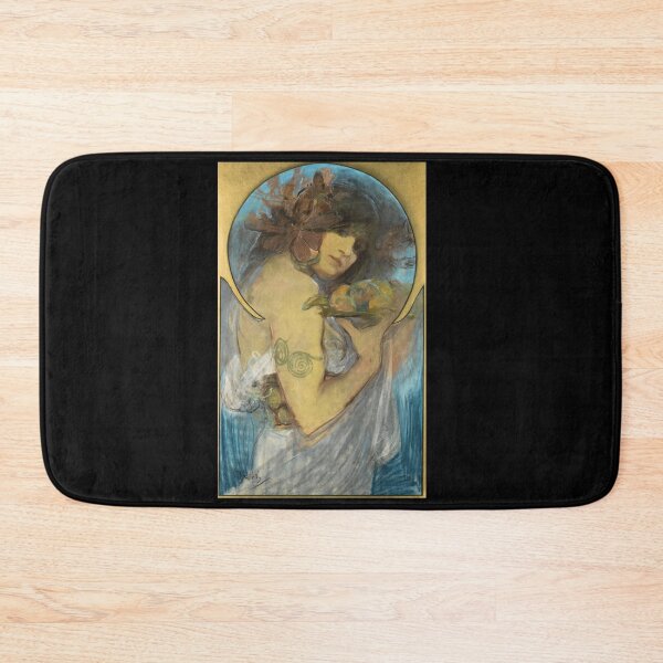 Item preview, Study for a Poster: Fruit by Alphonse Mucha | Art Nouveau Fruit Print | Vintage Botanical Wall Art | Elegant Decorative Poster designed and sold by artofuniverse.