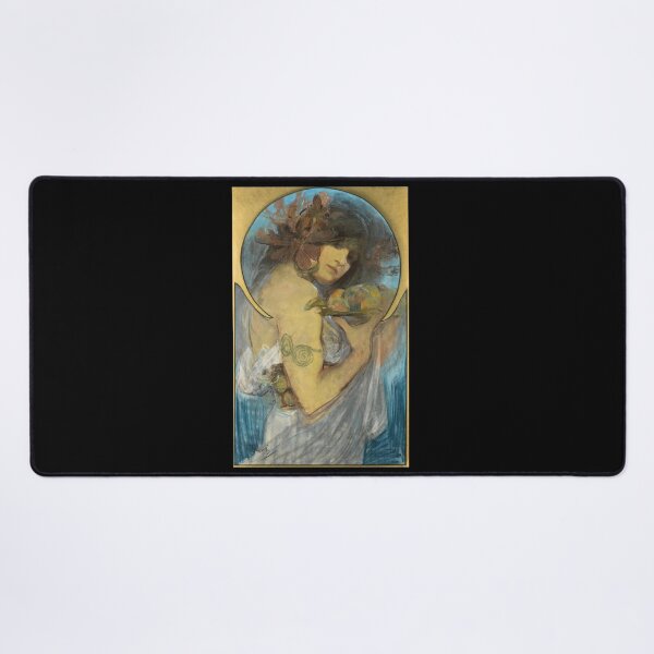 Item preview, Study for a Poster: Fruit by Alphonse Mucha | Art Nouveau Fruit Print | Vintage Botanical Wall Art | Elegant Decorative Poster designed and sold by artofuniverse.