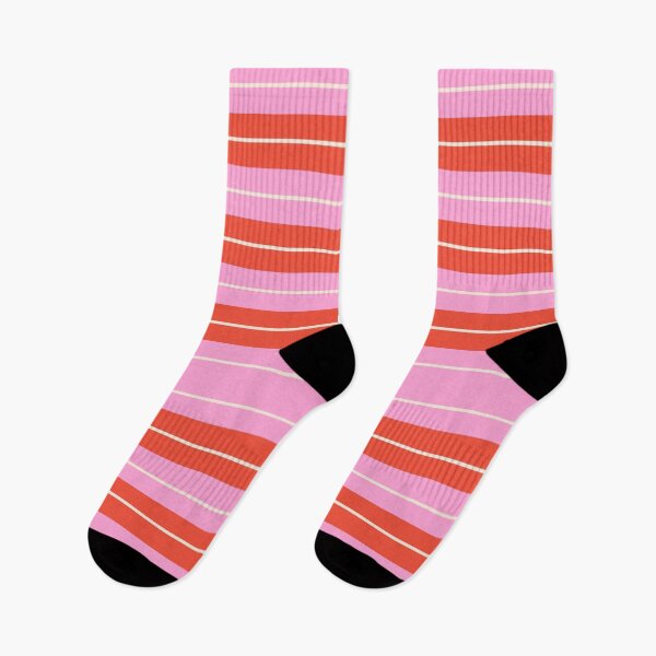 Item preview, Striped Harmony – Bold Red & Pink Pattern designed and sold by NicolaZhukov.