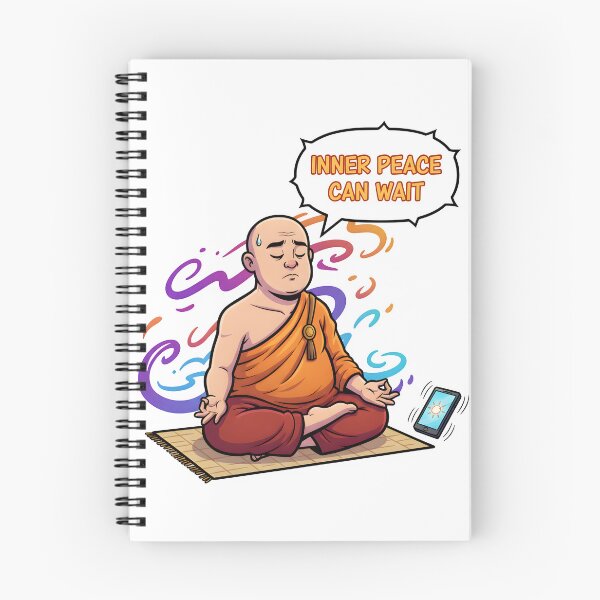 Item preview, tranquil, spirituality, inner peace, monk designed and sold by TrueArtVibes.