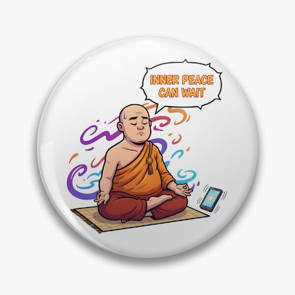 Item preview, tranquil, spirituality, inner peace, monk designed and sold by TrueArtVibes.