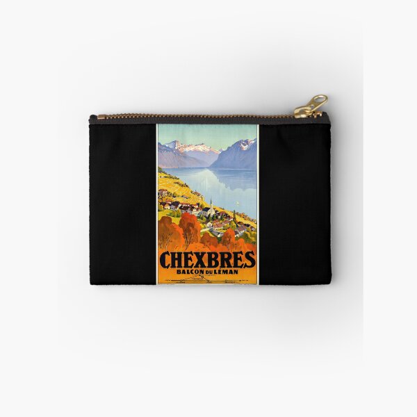 Item preview, Vintage Travel Poster | Chexbres Switzerland Art Deco Style | Balcon du Léman | Scenic Lithograph Print for Home & Office Decor designed and sold by artofuniverse.