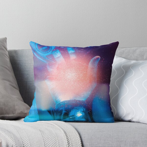 Item preview, Hand Emitting Cosmic Energy Glow - Neon Cyberpunk Magic designed and sold by MDB_Shop.