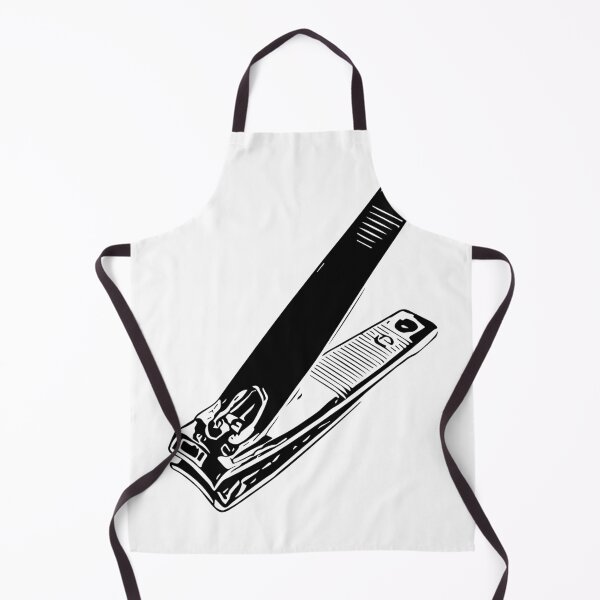 Item preview, Black and White Nail Clipper Vector | Minimalist Grooming Tool Illustration designed and sold by noolook.