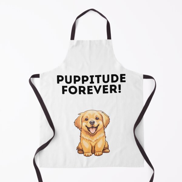 Item preview, Puppitude Forever Golden Retriever white designed and sold by Dolsini Dog Designs.