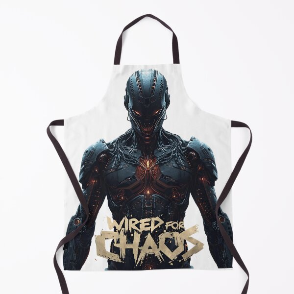 Item preview, Wired for Chaos – Cyberpunk Android Futuristic Desig designed and sold by Activity01.