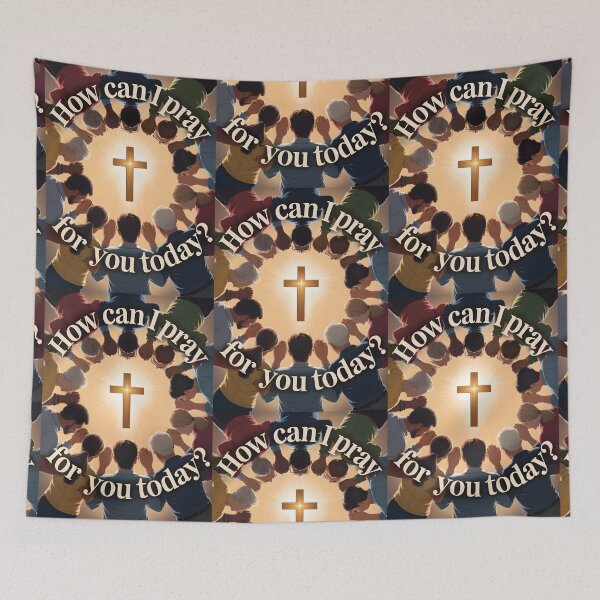 Item preview, How can I Pray for You Today Christian Prayer designed and sold by Millsoft.