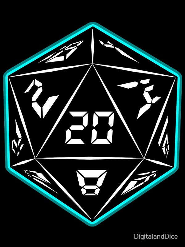 "The Digital and Dice Podcast Logo" by DigitalandDice Redbubble