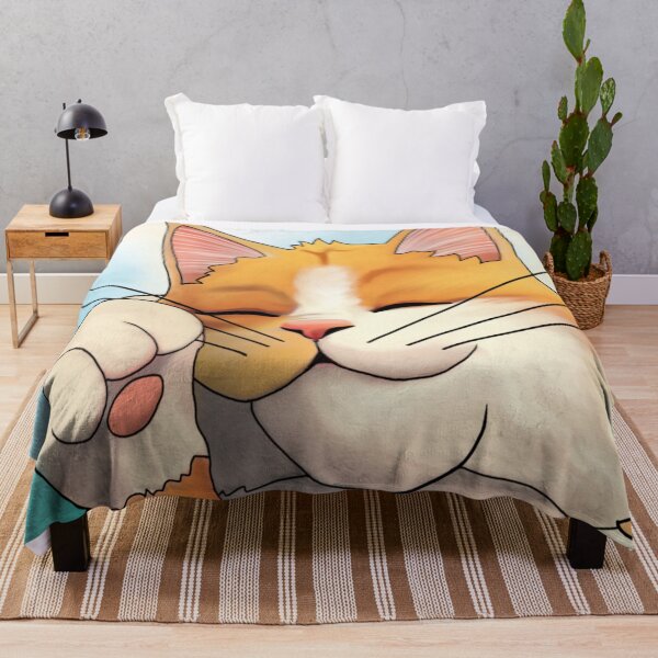 Item preview, Sweet cat drawing  designed and sold by GingerCatCo.