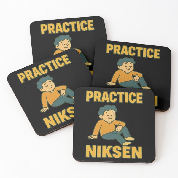 Item preview, Practice Niksen – Retro 80s Minimalist Design for Mindful Living designed and sold by EuropeanPrints.