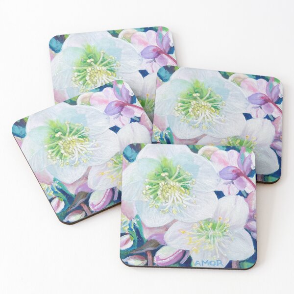 Item preview, January – Christmas Rose (Helleborus niger) designed and sold by Amor Diez.
