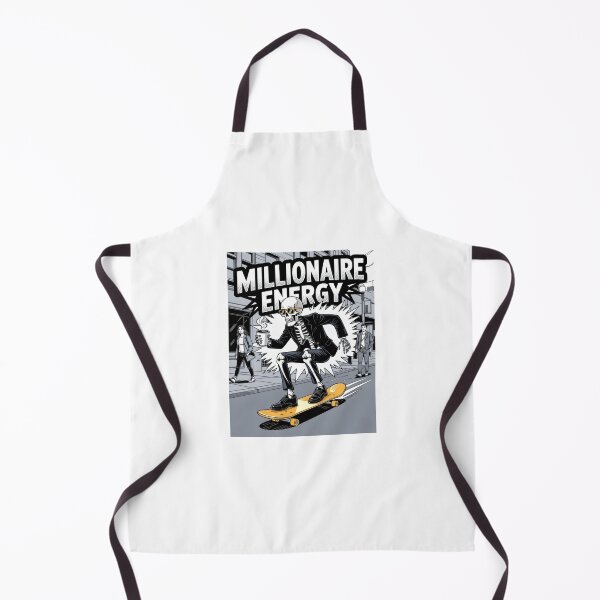Item preview, Millionaire Energy as Ironic Skeleton Streetwear Tee designed and sold by CrystalCove11.