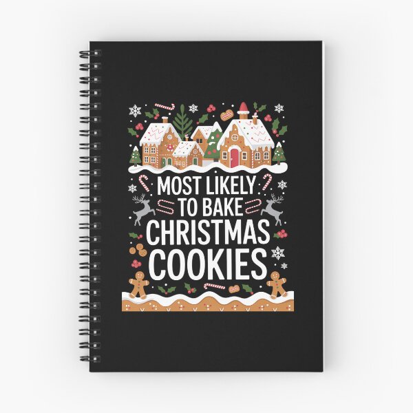 Item preview, Most Likely to Bake Christmas Cookies Christmas Baking designed and sold by gourpmerzihd.