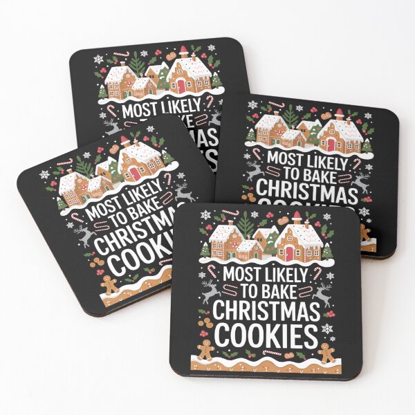 Item preview, Most Likely to Bake Christmas Cookies Christmas Baking designed and sold by gourpmerzihd.