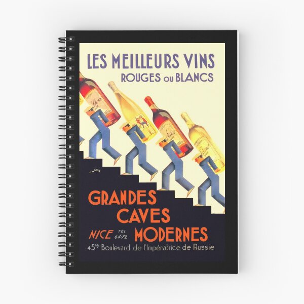 Item preview, Vintage French Wine Poster | Art Deco Style | Grandes Caves Modernes Advertisement | Bold Geometric & Vibrant Colors designed and sold by artofuniverse.