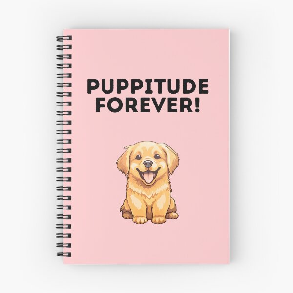 Item preview, Puppitude Forever Golden Retriever pink designed and sold by Dolsini Dog Designs.