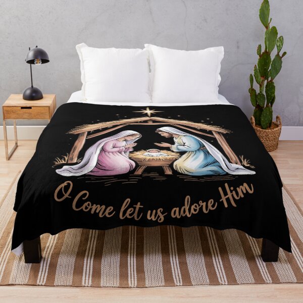 Item preview, Nativity Scene Christian Christmas Religious designed and sold by gourpmerzihd.