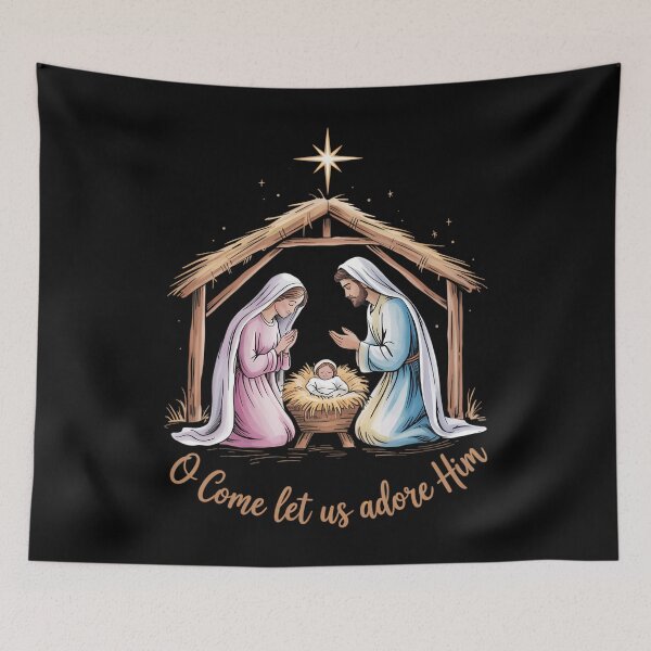 Item preview, Nativity Scene Christian Christmas Religious designed and sold by gourpmerzihd.
