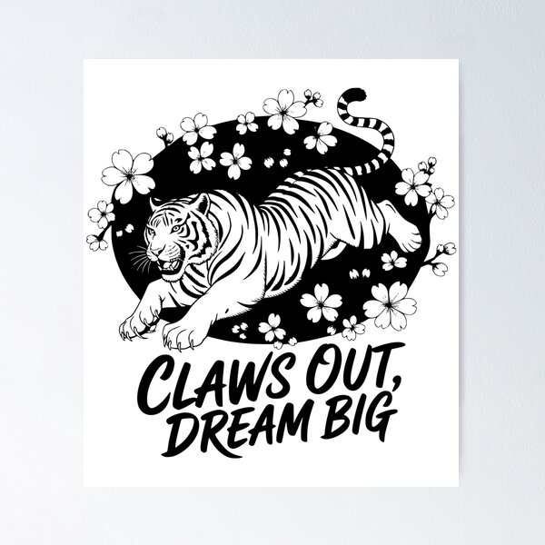 Item preview, Tiger Spirit – Wild, Free & Unstoppable designed and sold by boldloveart.