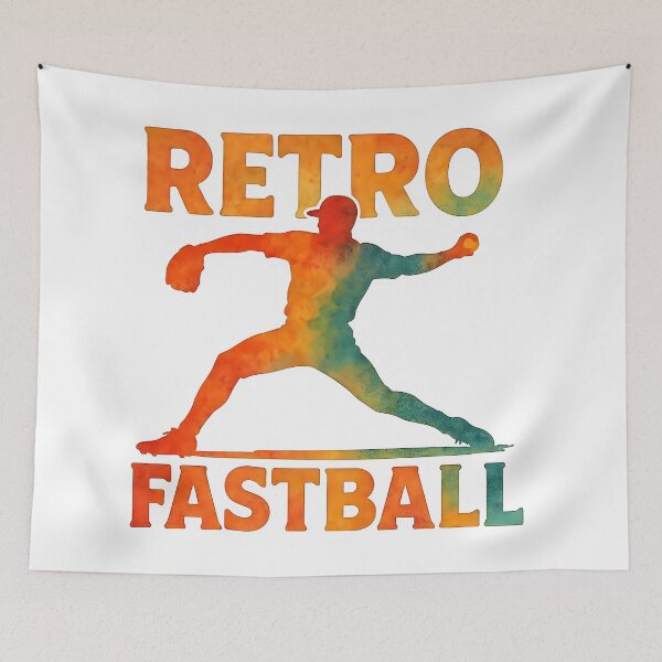 Item preview,  ballpark, pitching, batting, baseball art designed and sold by TrueArtVibes.