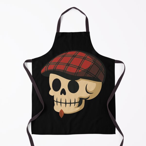 Item preview, Skull with a Scottish Beret, Colorful Halloween Cartoon Hipster Funny designed and sold by charlypicazo.