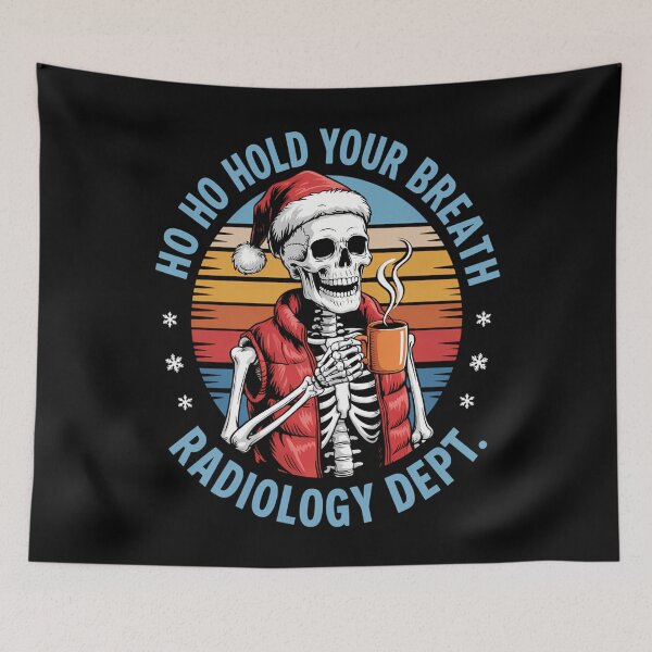 Item preview, Radiology Funny Christmas Coffee Skeleton designed and sold by gourpmerzihd.