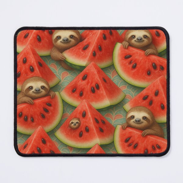 Item preview, Sweet Sloth - Paulina - Summer Love - Watermelons & cuddly vibes for a good mood! designed and sold by MrsMimpi.