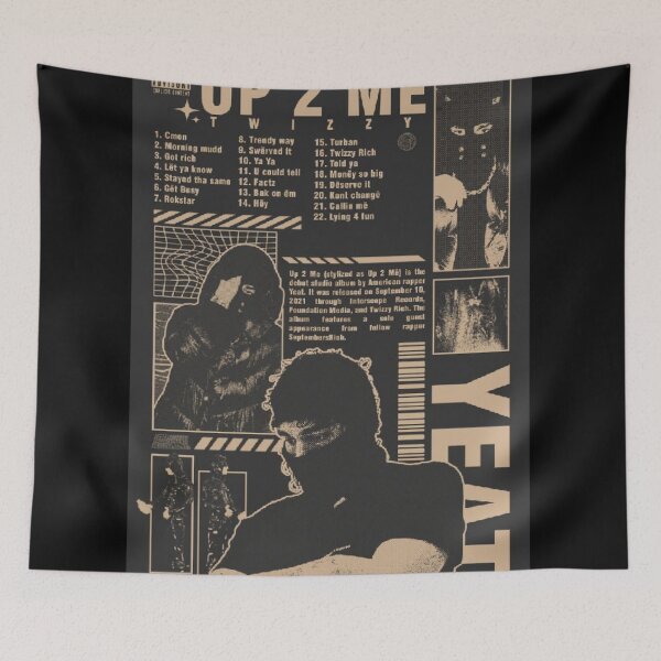 Item preview, Yeat Album Wallpaper designed and sold by BubbleStreet.