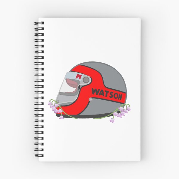 Item preview, John Watson 1979 Helmet With Flowers  designed and sold by OriDraws.